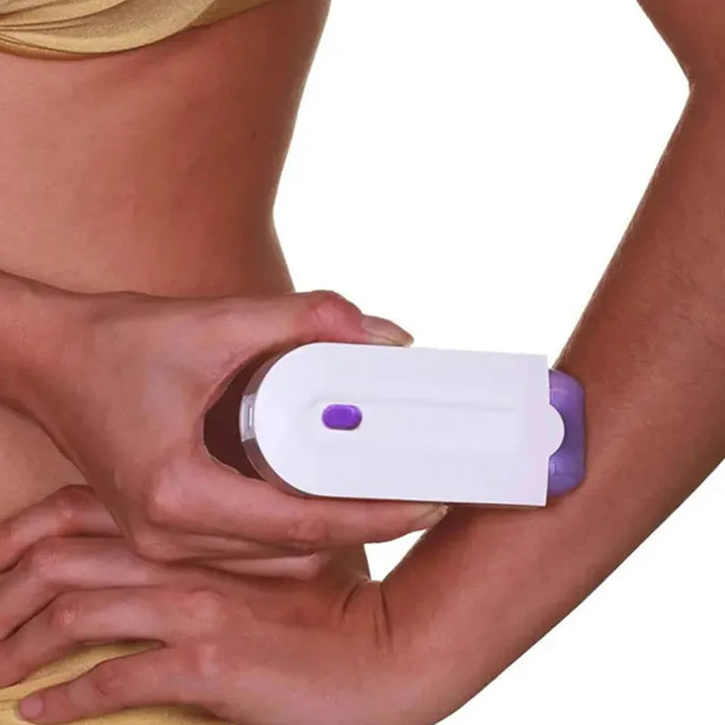 2-in-1 body hair removal device - female painless facial hair removal machine - hair removal trimmer for shaving Peaceful Pleasures Health and Wellness