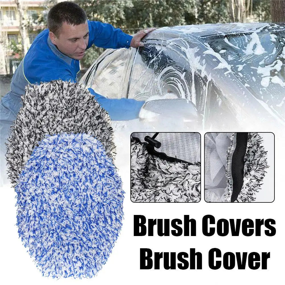 Washing Brush Cover Replacement Brush Cover Wholesale Long Handle Car Water Brush Cover Car Wash Brush Plush Cover Peaceful Pleasures Health and Wellness