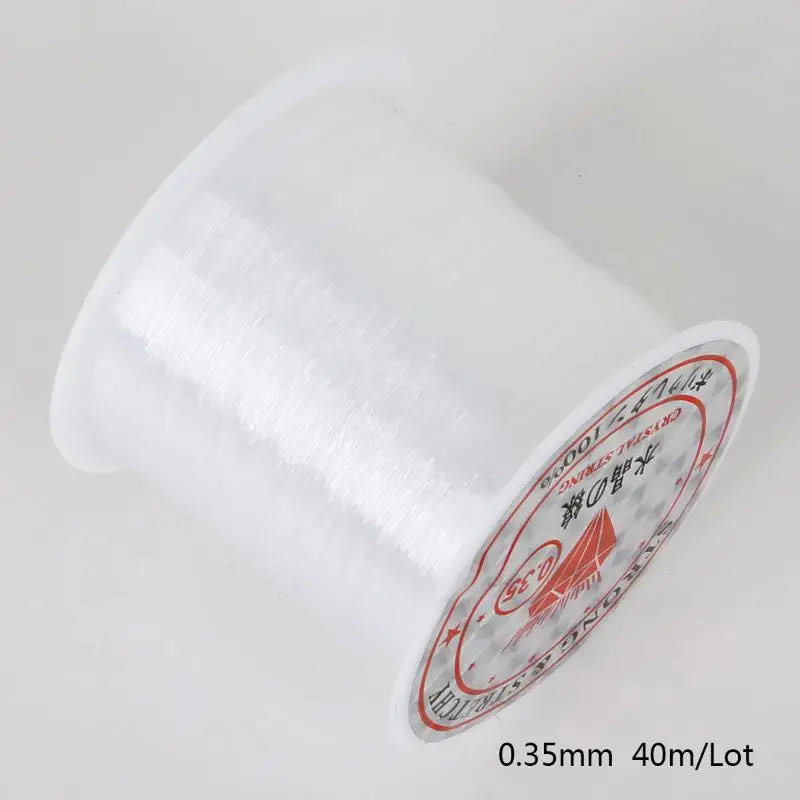 Transparent Elastic Cord String for DIY Jewelry & Bracelets