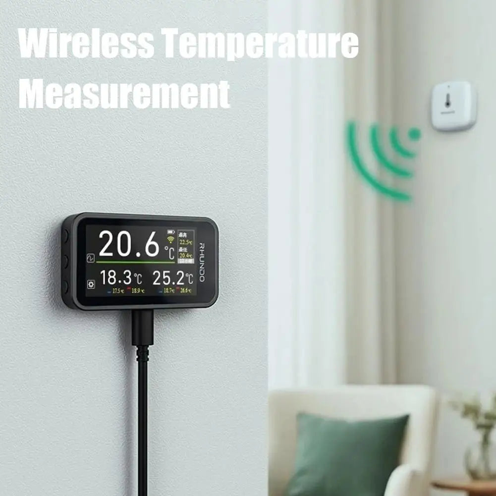 TFT Wireless Digital Thermometer – Car, Home & Greenhouse