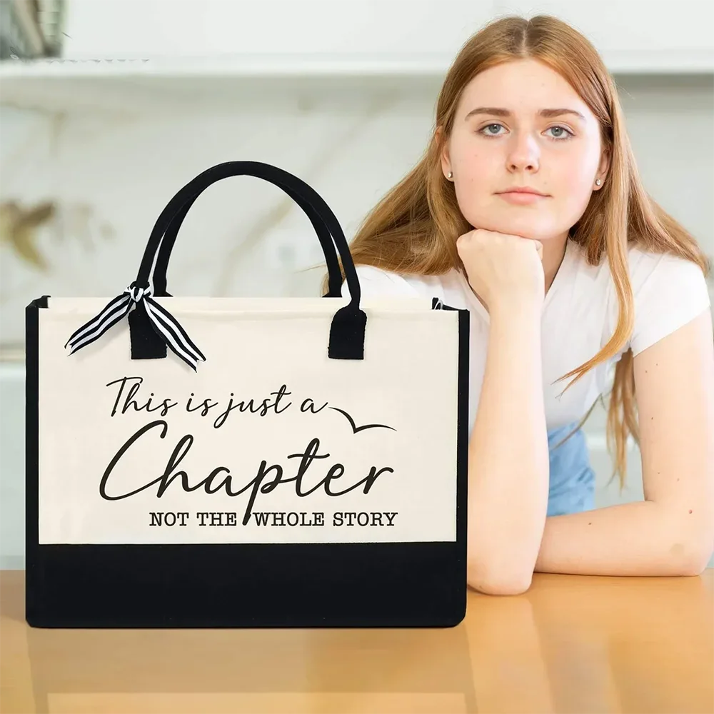 Breast Cancer Awareness Motivational Tote Bag | Survivor Gift Motivational Tote Bag Peaceful Pleasures Health and Wellness