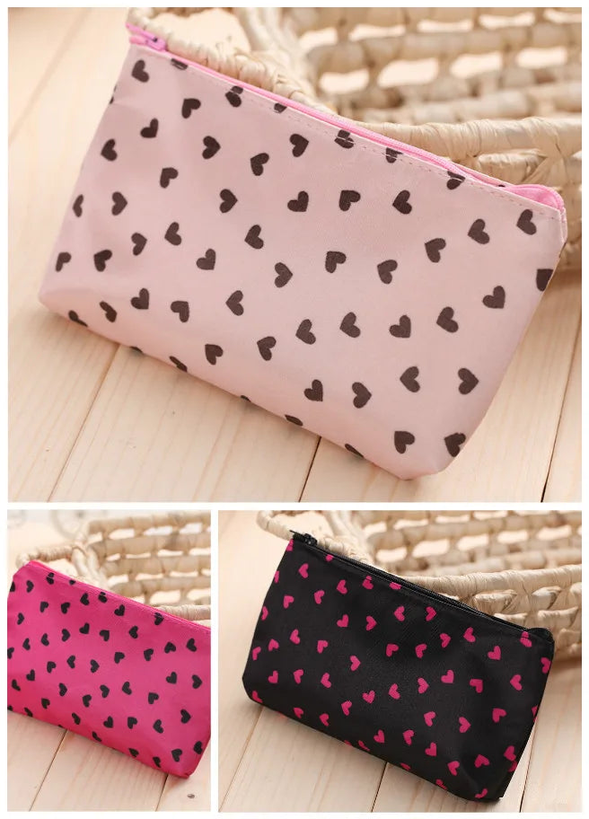 Woman Mini Cosmetic Make Up Bag Multi-Function Storage Bags for Outdoor Traveling Home Supplies Peaceful Pleasures Health and Wellness