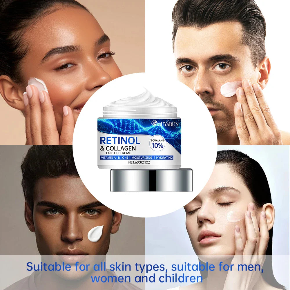 SUYARUN Retinol Collagen Face Cream – Firming Moisturizer