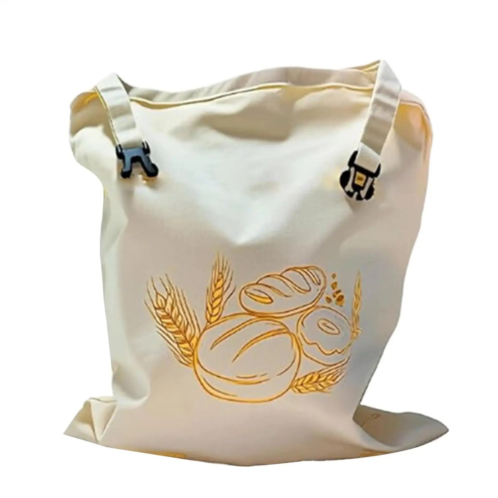Beeswax Bread Bag Reusable Cotton Storage Pouch Keeps Bread Fresh Naturally For Proofing Freezer Pantry, Home Bakery Travel Camp Peaceful Pleasures Health and Wellness