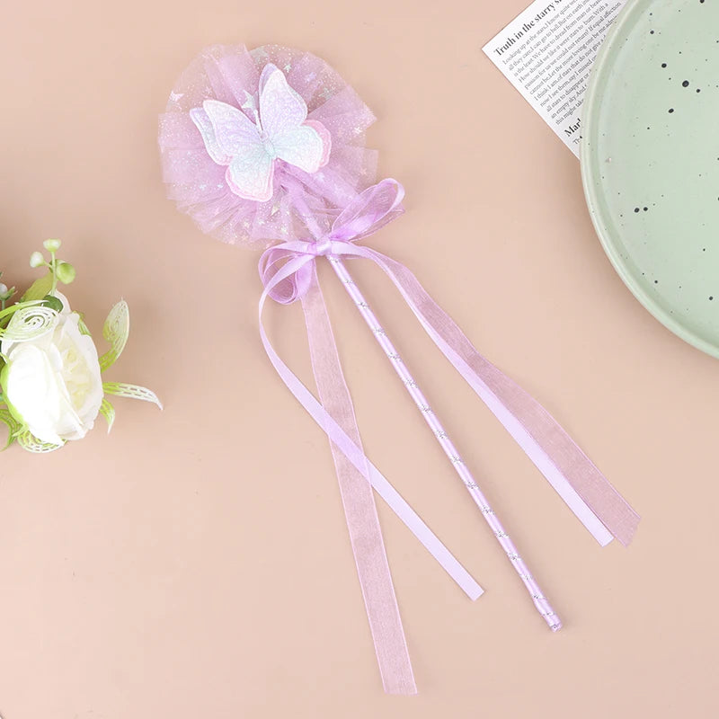 Butterfly Fairy Wand Princess Cosplay Prop for Girls