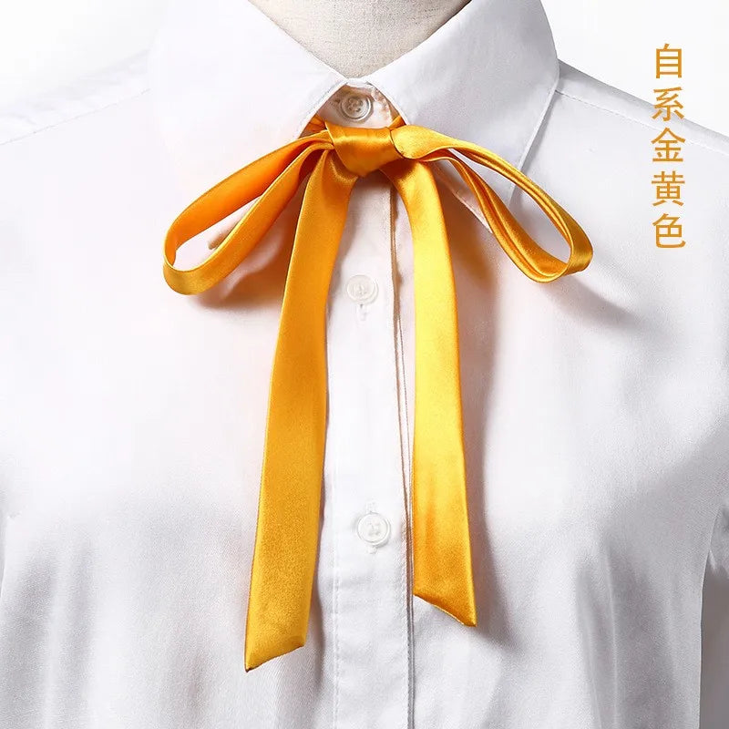 Korean JK Bow Tie – Unisex School Uniform Ribbon Collar