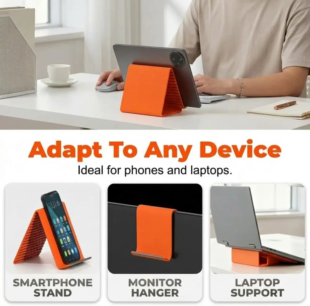 Adjustable Foldable Desktop Phone Holder Creative Deformable