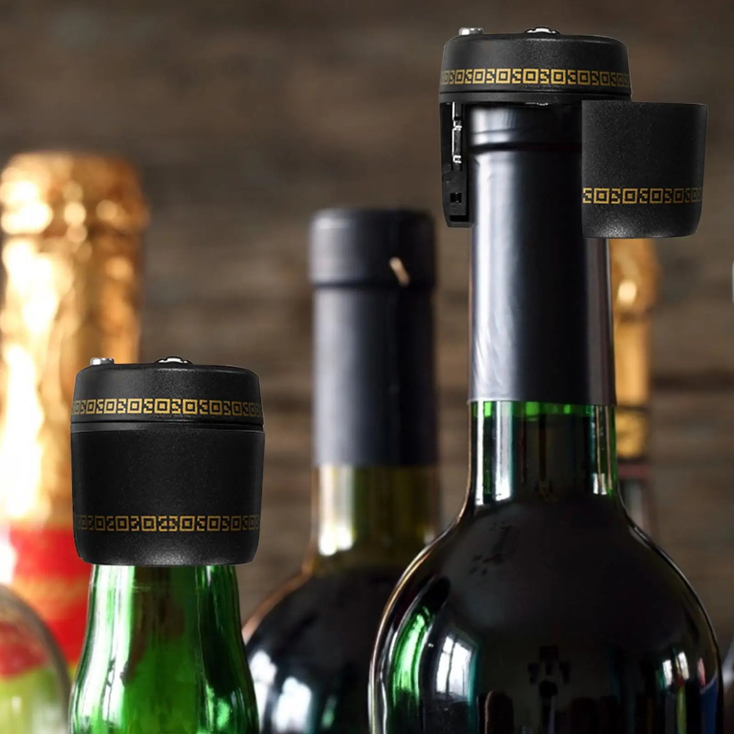 Wine Bottle Combination Lock | Secure Password Cap & Stopper