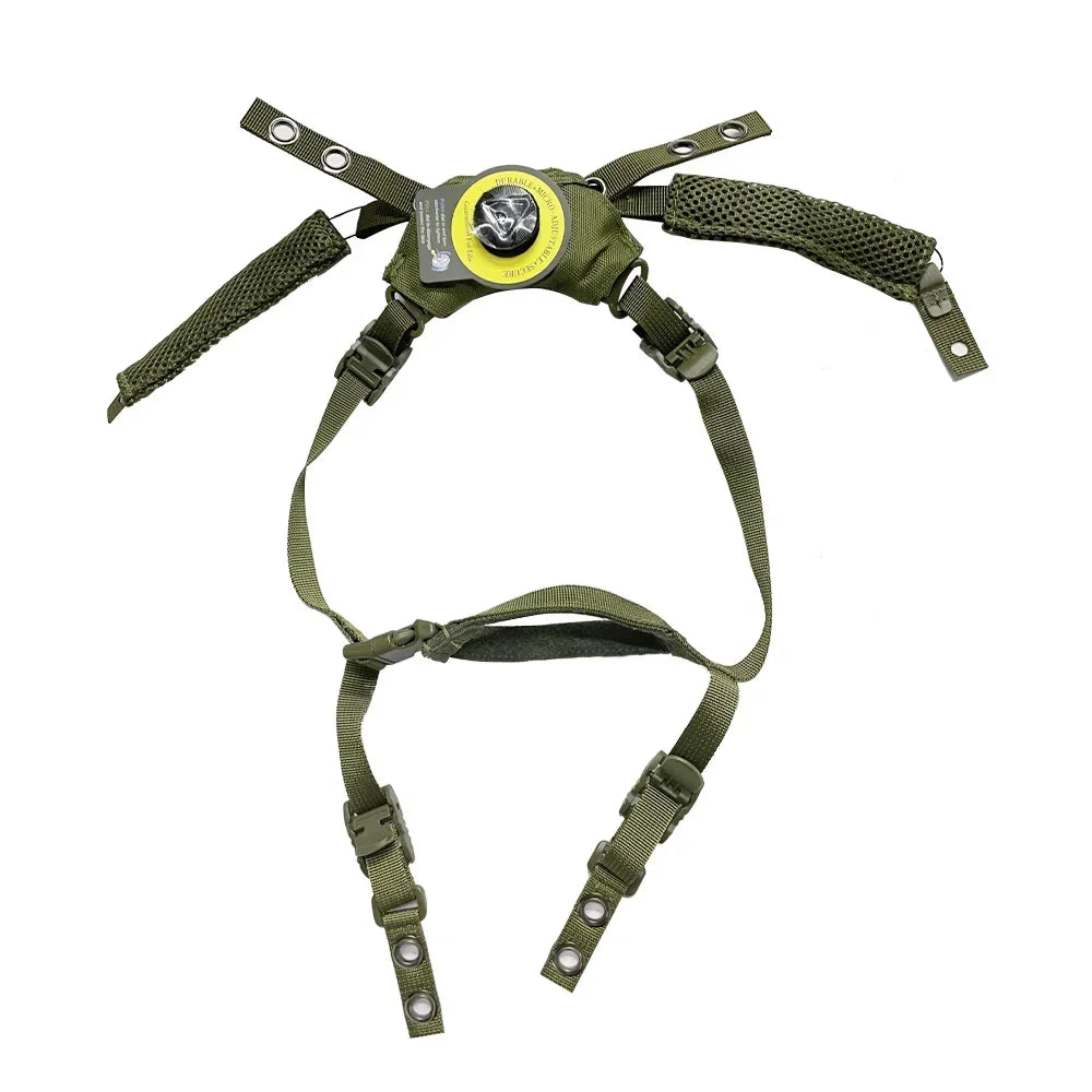 NEW Upgraded Team Wendy Helmet Hanging Suspension System Chin Strap for Team Wendy FAST MICH Tactical Helmet Accessories Peaceful Pleasures Health and Wellness