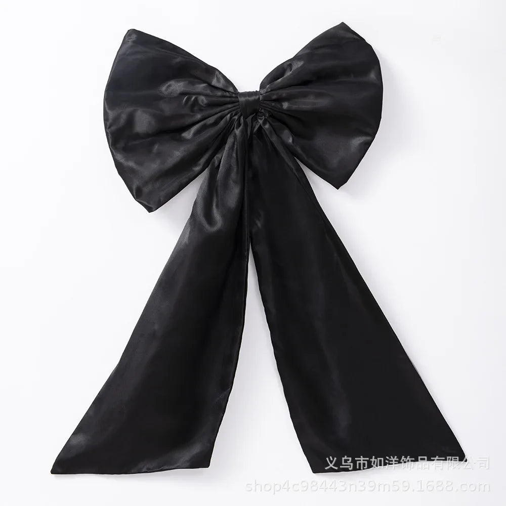 Giant Pink Satin Bow Wall Decor – 43x24" Party Decoration