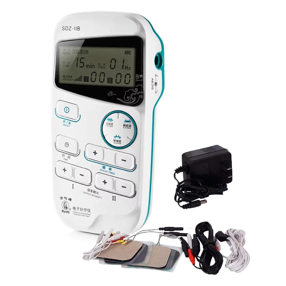 VamsLuna EMS Electroacupuncture Muscle Stimulator 2-Channel