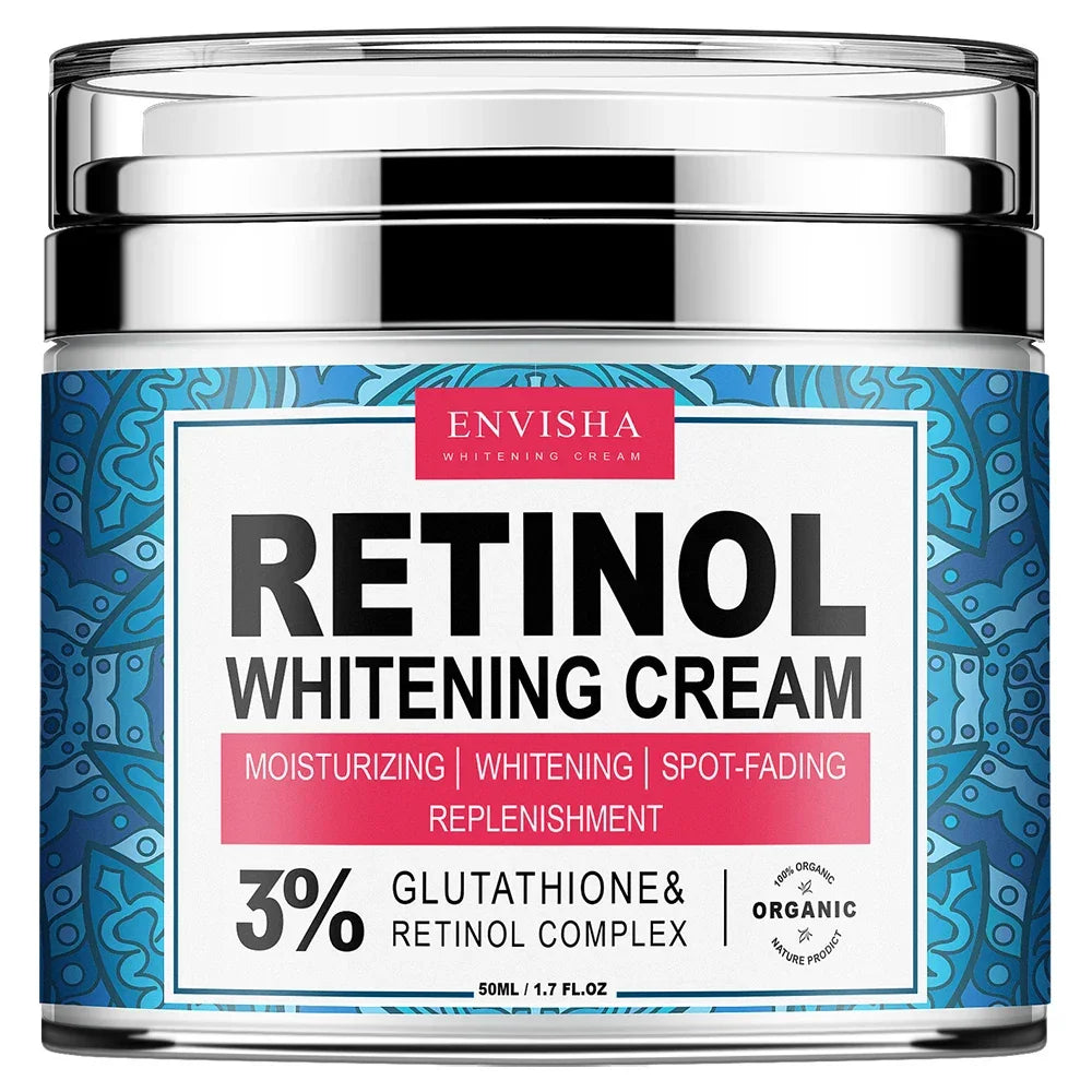 ENVISHA Neck & Face Multi-Cream – Retinol, Collagen & Vitamin C Peaceful Pleasures Health and Wellness Retinol Cream