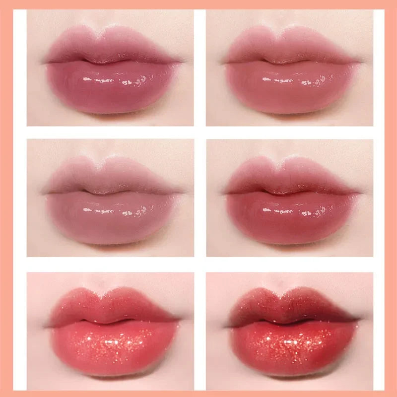 IFANYUO 10-Color Mirror Lip Gloss Set – Waterproof & Moisturizing