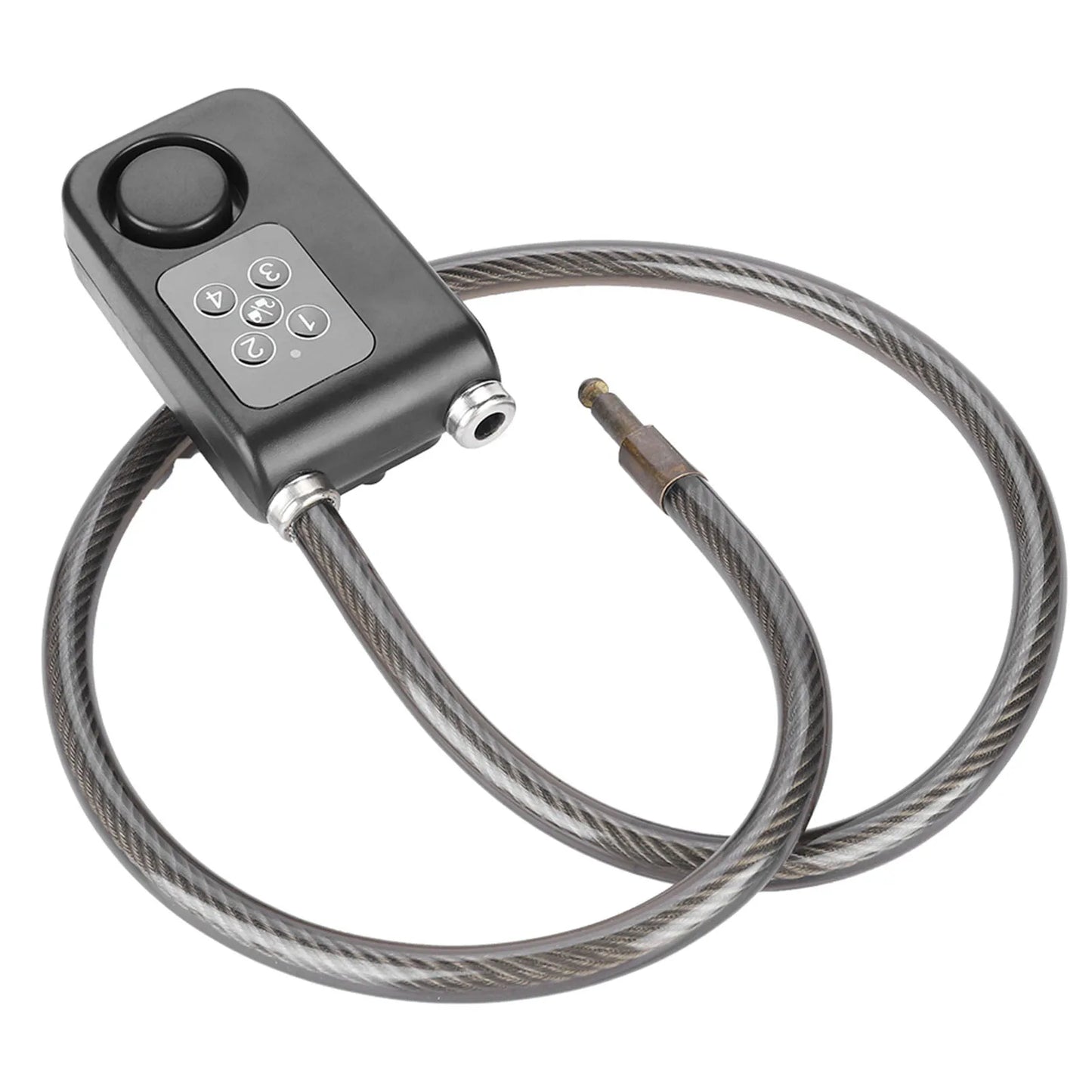 110dB Smart Waterproof Password Alarm Bicycle Lock | IP44