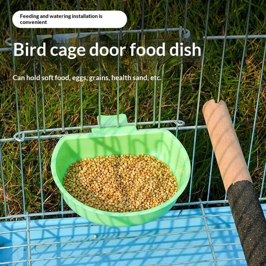 Parrot Bird Feeder & Drinker Hanging Bowl | Food Dispenser Bird Feeder Bowl Oasis Select