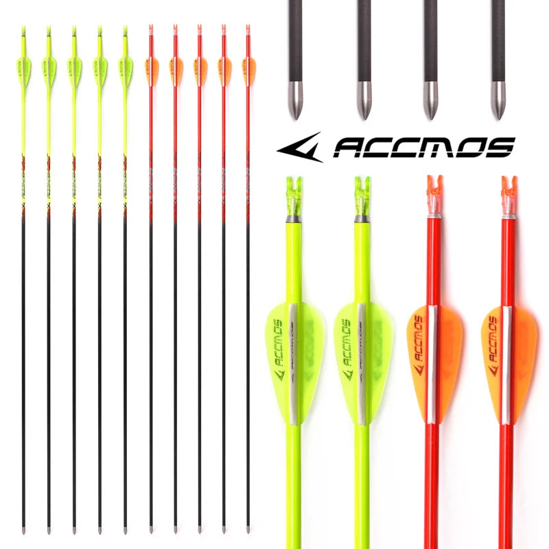 6-12ps 100 Pure Carbon Arrow ID Spine 400 500 600 700 800 900 1000