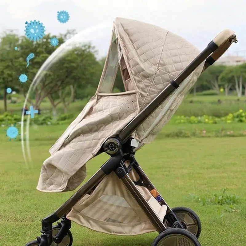 Universal Stroller Rain Cover – Waterproof Baby Carriage Shield