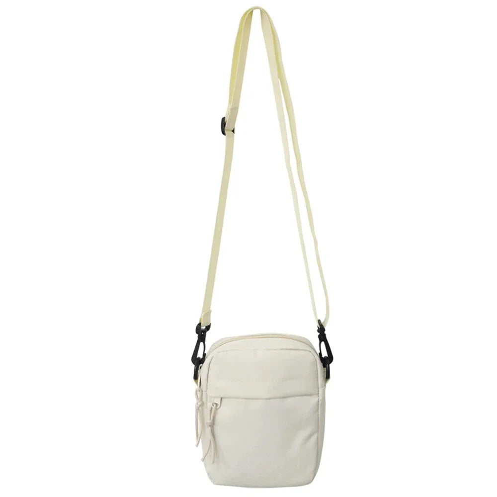Minimalist Crossbody Sling Bag | Unisex Oxford Zipper Pouch