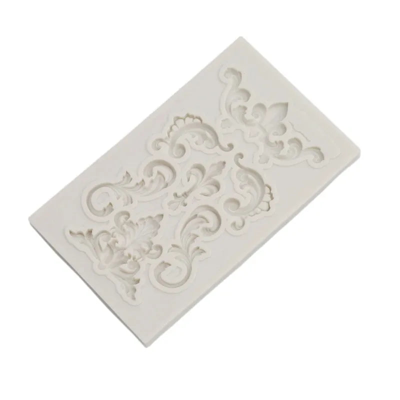 European Pattern Silicone Fondant Mold – Chocolate, Candy & Cake Decoration Baking Tool