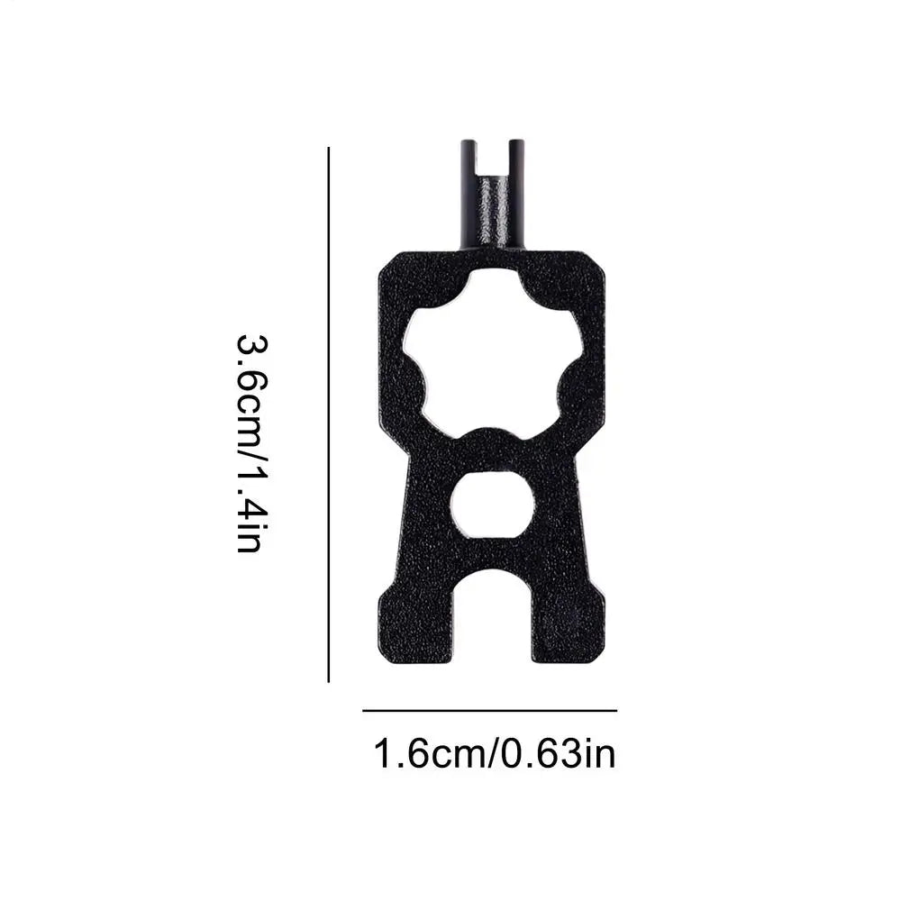 Aluminum Bike Valve Core Removal Tool – Portable Cyclist Kit