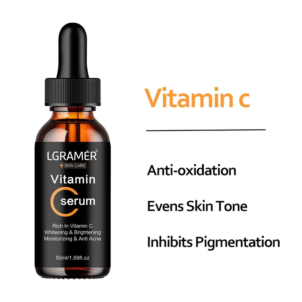 LGRAMER Vitamin C Facial Serum – Brighten & Lighten Spots