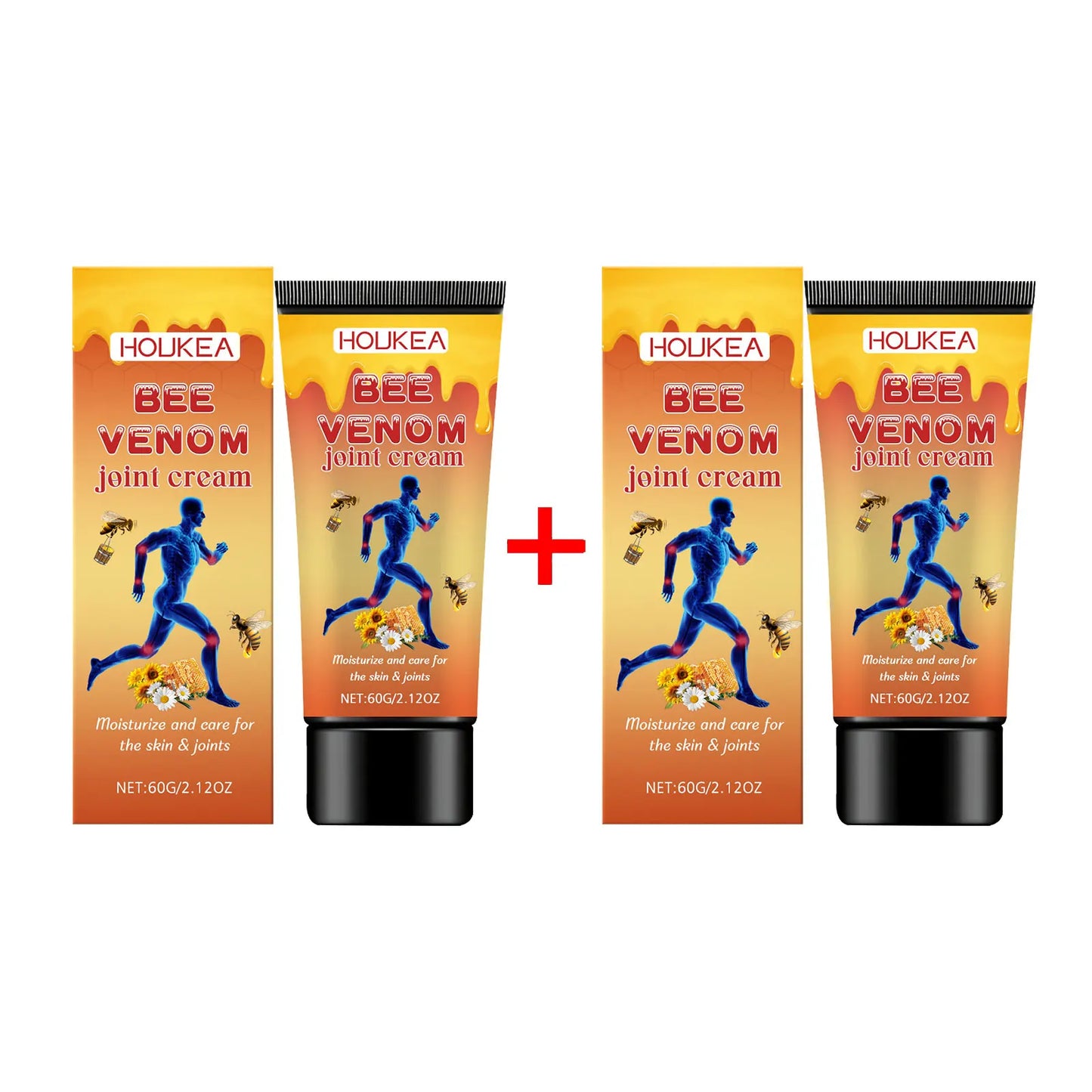 HOUKEA Bee Venom & Propolis Body Cream 60g – Joint Care