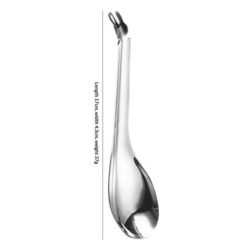 Stainless Steel Slotted Spoon – Caviar & Sauce Kitchen Tool