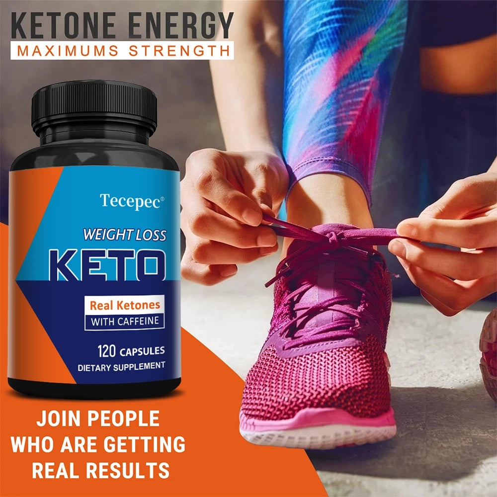Keto BHB Capsules 2000mg – with Sodium, Caffeine anhydrous, Supports Metabolism Energy Focus & Immune System, Weight Management Peaceful Pleasures Health and Wellness
