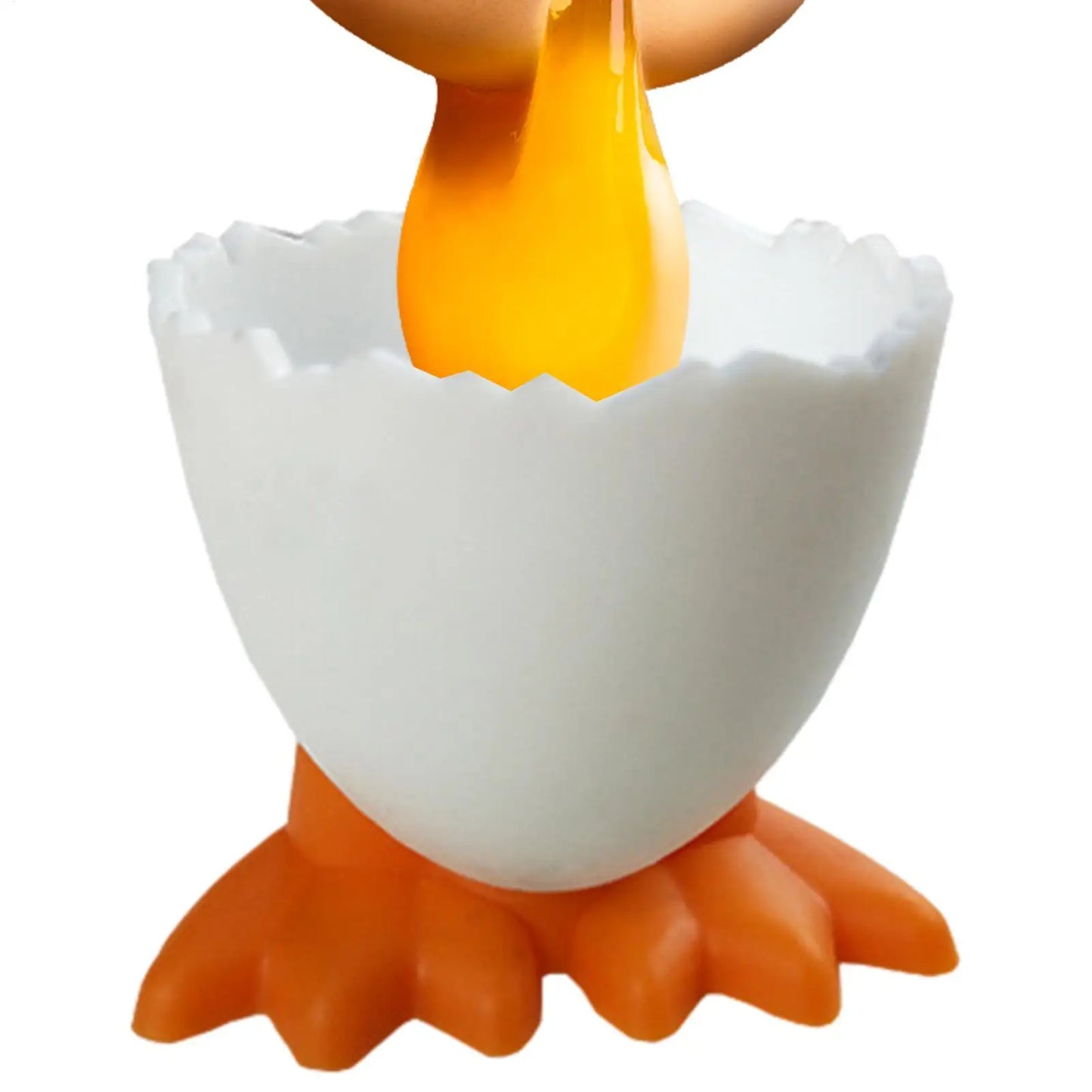 Chicken Feet Egg Cup Holder – Cute Boiled Egg Stand for Kitchen