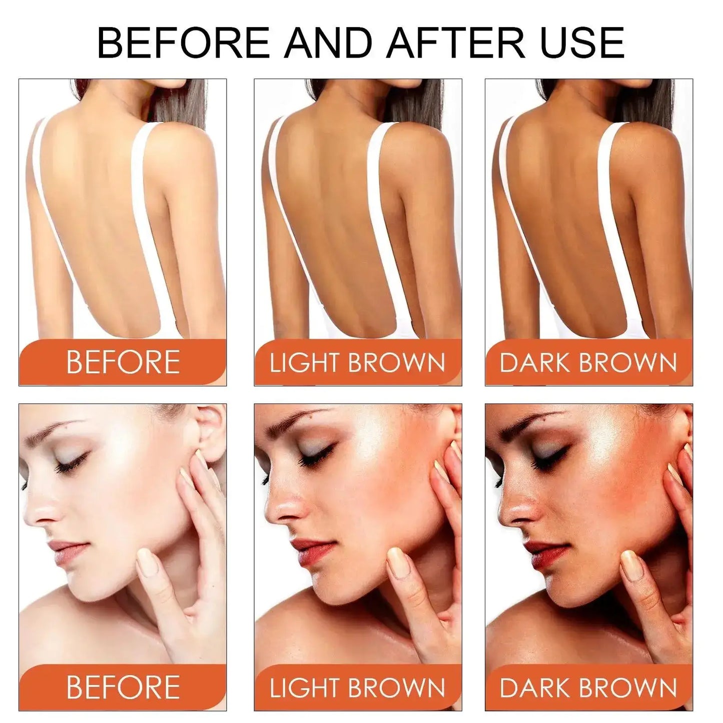 EELHOE Self-Tanning Cream – Natural Bronzer Face & Body