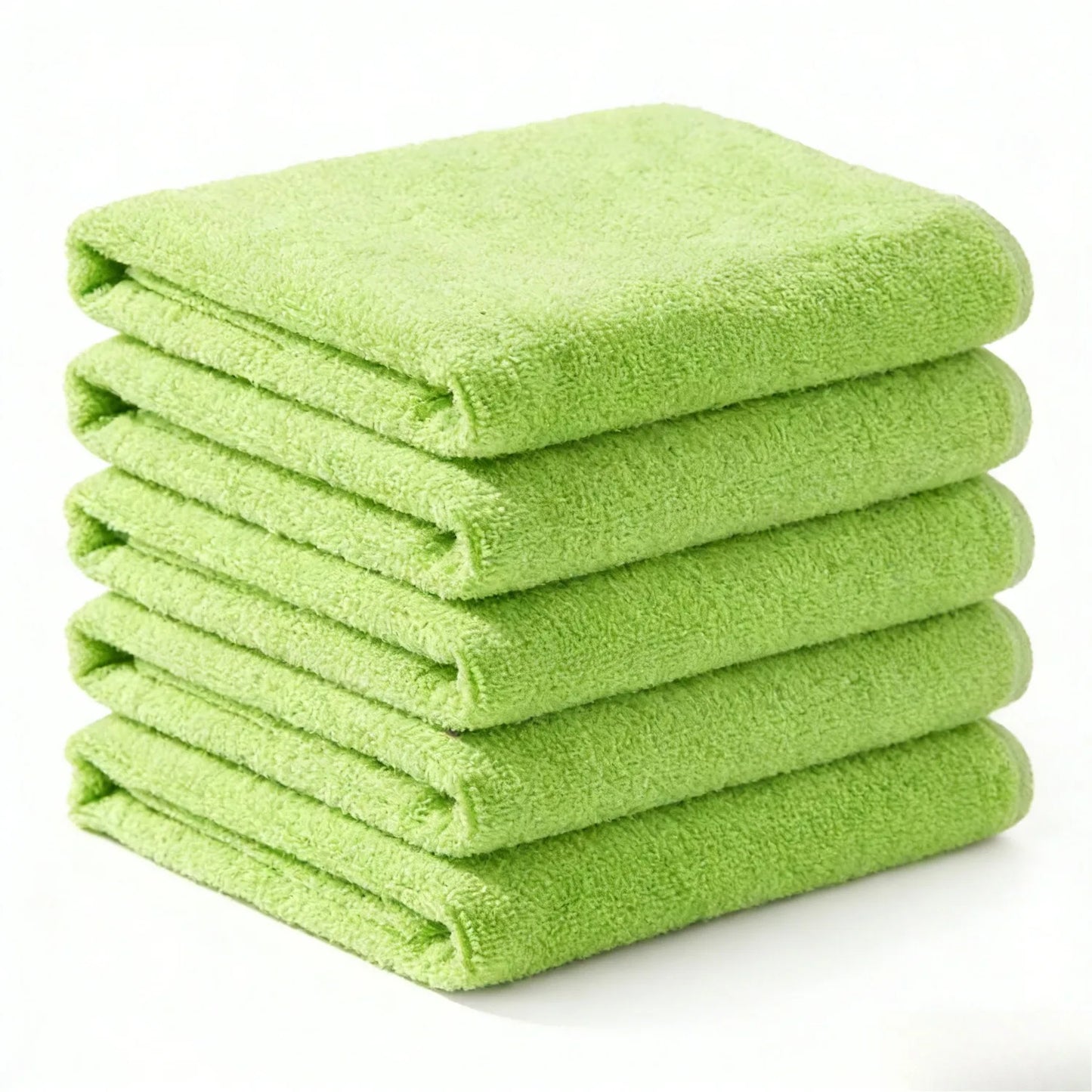 5-Pack 500GSM Dual-Sided Microfiber Towels – Car & Kitchen