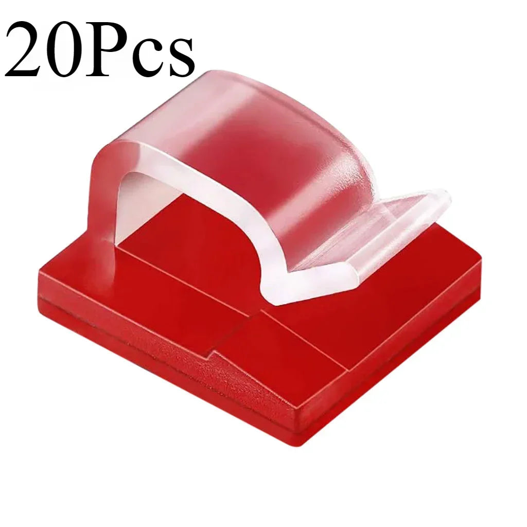 Adhesive Cable Clips Wire Organizer 10/20/30 Pack