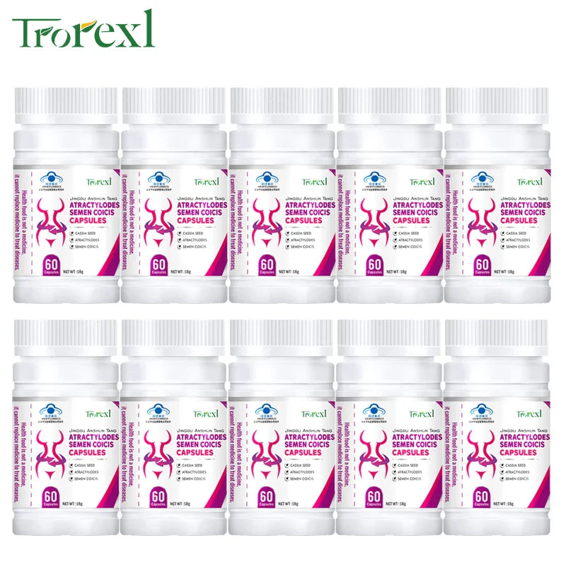 Cassia & Coix Seed Herbal Wellness Pills – 60 Vegan Capsules