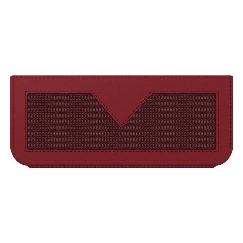 Car Door Storage Bag – PU Leather Multi-Pocket Hanging Organizer Car Door Organizer Peaceful Pleasures Health and Wellness Red