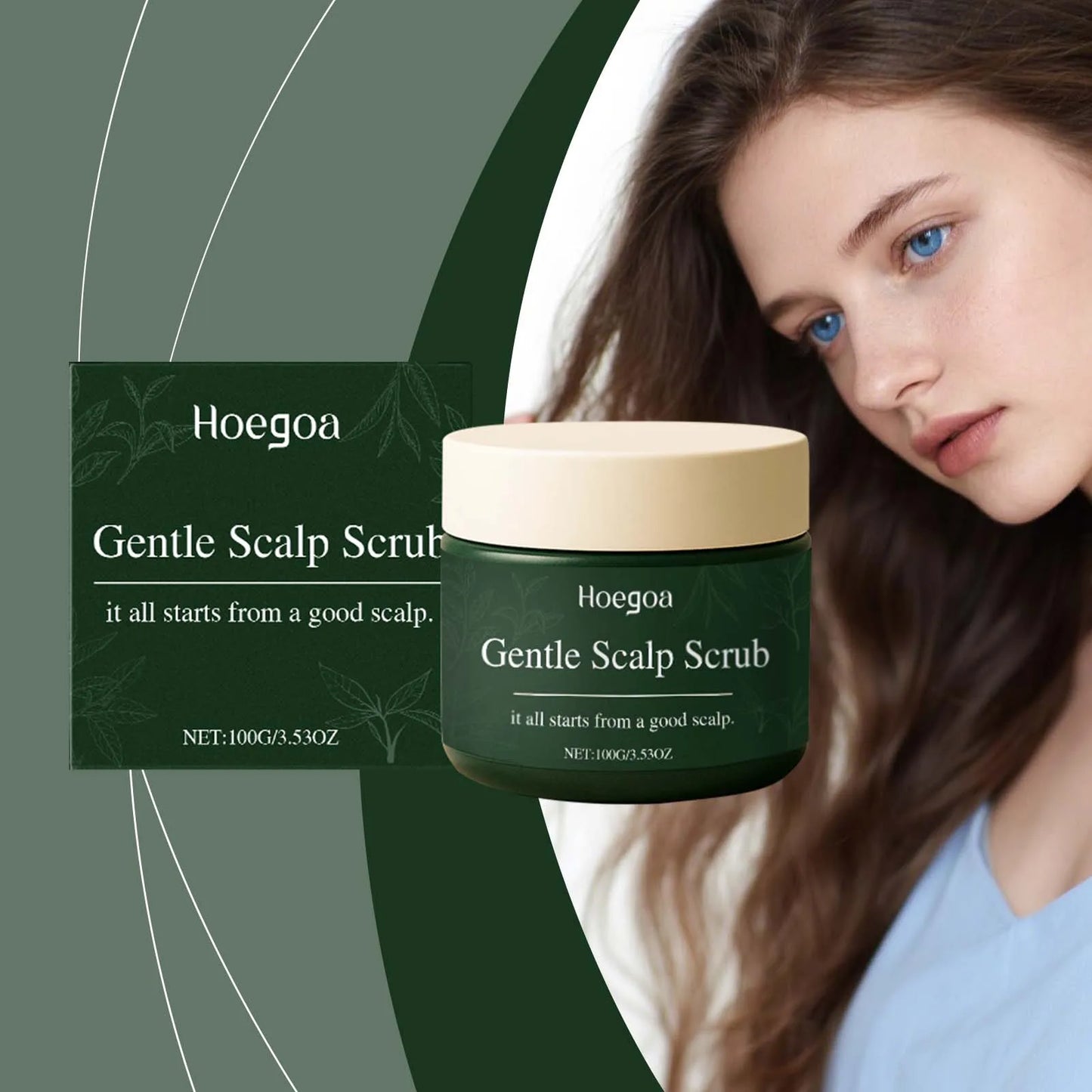 Nourishing Scalp ScrubGentle formula deeply cleanses, nourishes and volumizes for a healthy & comfortable scalp Peaceful Pleasures Health and Wellness