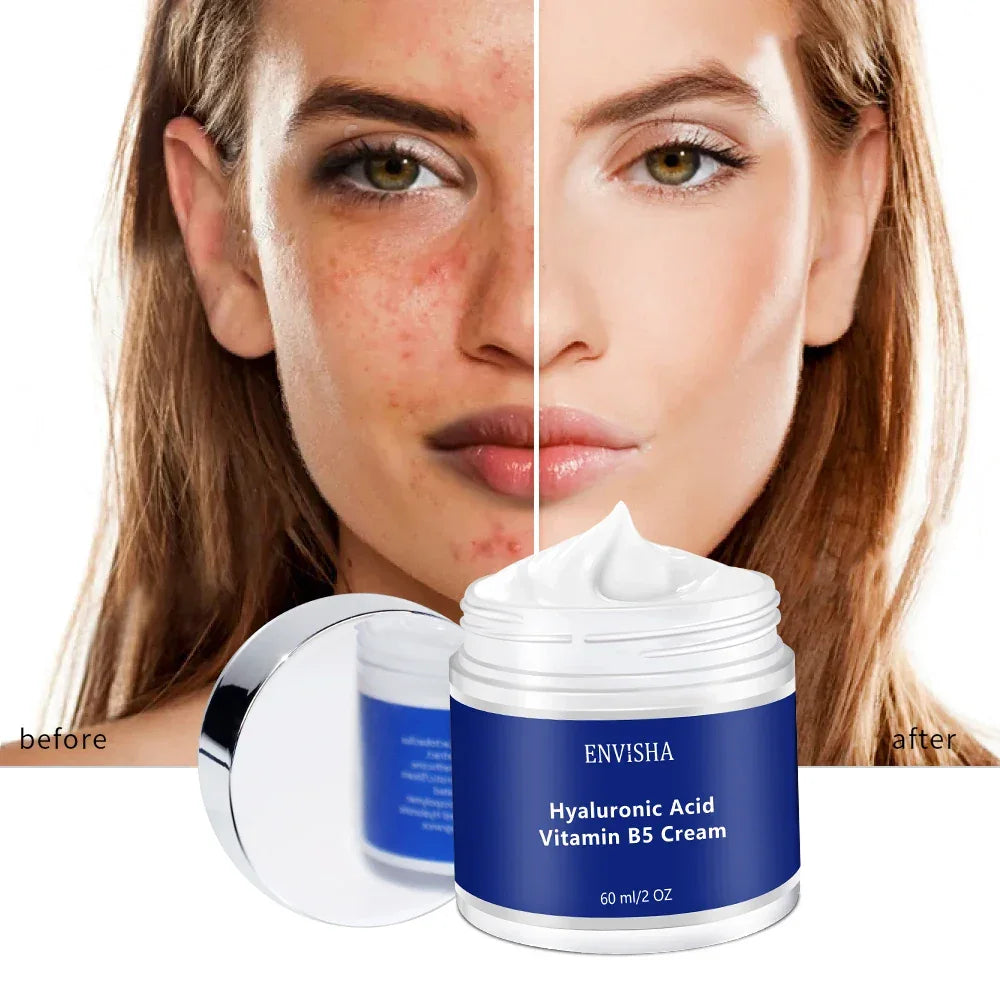 ENVISHA Face Cream – Hyaluronic Acid & Vitamin B5 60ml Face Cream Peaceful Pleasures Health and Wellness