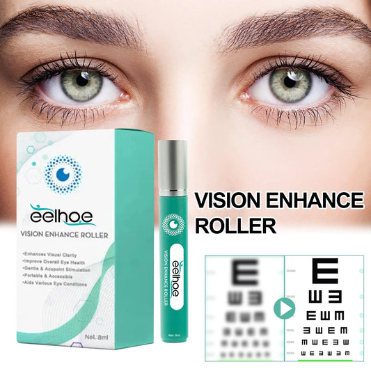 Eye Serum & Massage Roller – Moisturizing Eye Care Set Eye Serum Roller Oasis Select