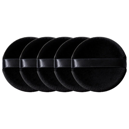 Powder Puff Makeup Sponge Set 5-10 Pcs | Washable Round Puff Makeup Sponge Set Peaceful Pleasures Health and Wellness