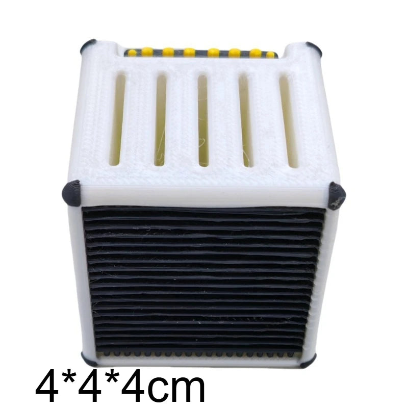 Guitar Pick Holder 3D Printed Large-capacity Portable Amp Shape Slots