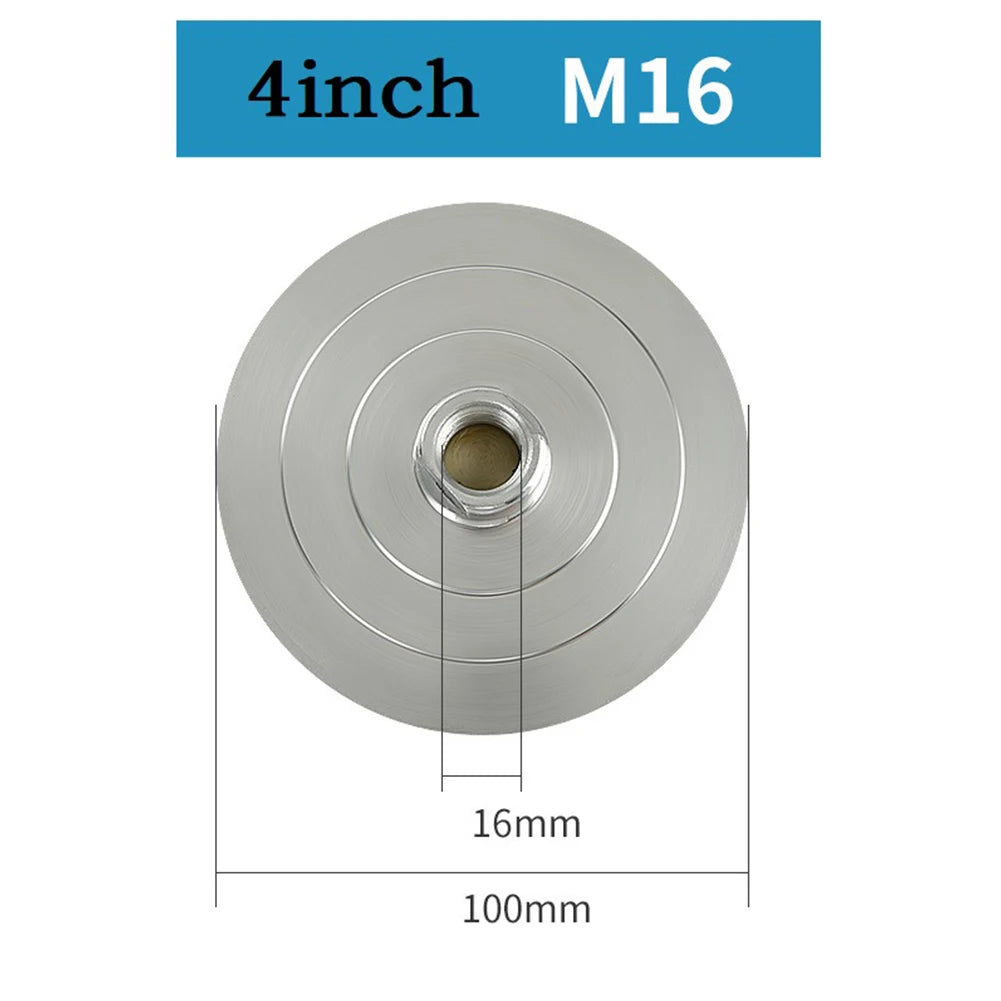 Backer Pad Diamond Polishing Aluminum Base Backing Holder M14 M10