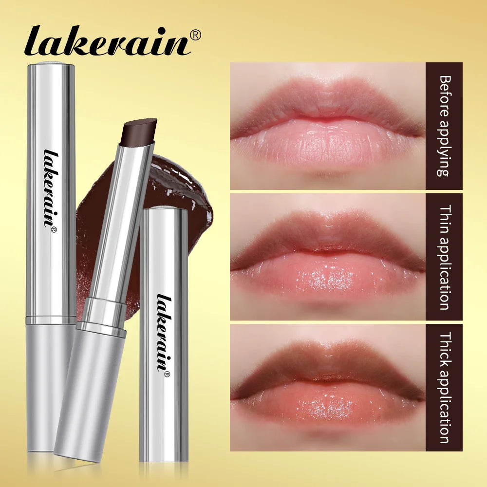 Lakerain Nearly Lipstick Colorless Lip Balm Long Lasting Hygienic Moisturizing Lips Plumper Nourish Makeup Lip Care Cosmetics Peaceful Pleasures Health and Wellness