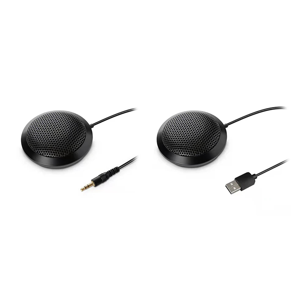 VODOOL USB/3.5mm Omnidirectional Desktop Conference Microphone