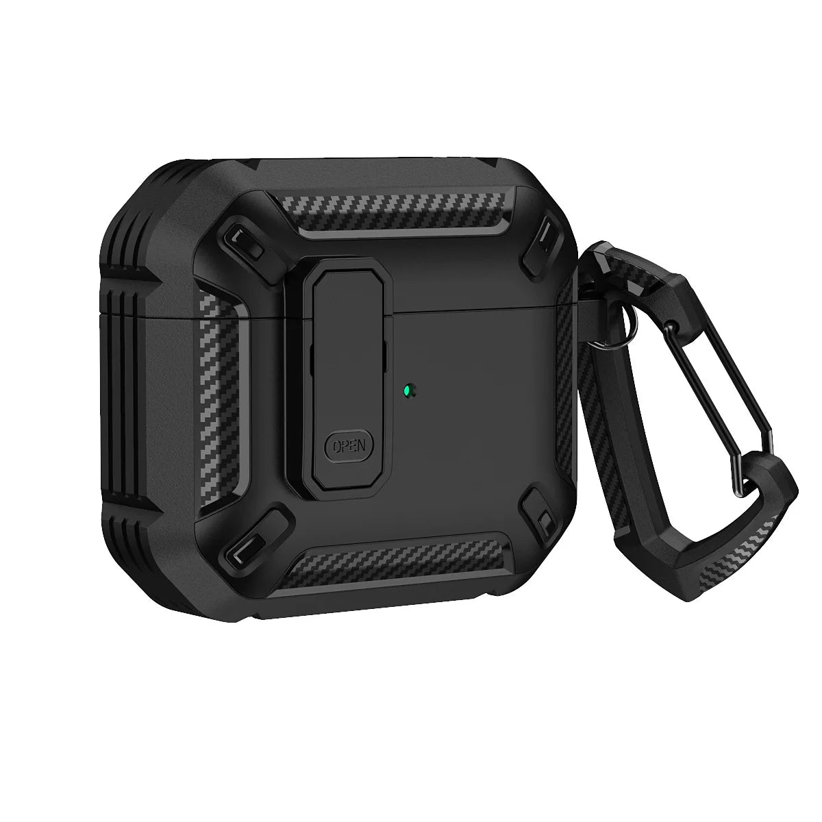 Luxury Switch Earphone Case For Airpods Pro 2 3 Case Shockproof Cover For Apple Air pods Pro 2 3 2021 Cases Accessories Keychain Peaceful Pleasures Health and Wellness Black black For AirPods 1 or 2