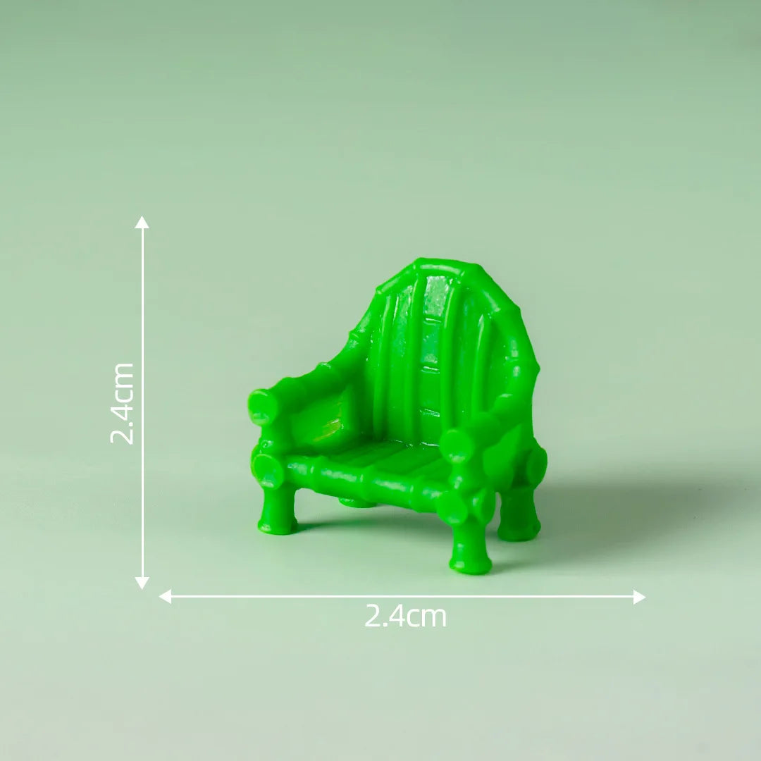 1Pcs Panda Resin Figurine Animal Model DIY Home Decor Miniature Fairy Garden Decoration Accessories Modern Desk Decoration Peaceful Pleasures Health and Wellness 13(not glow)
