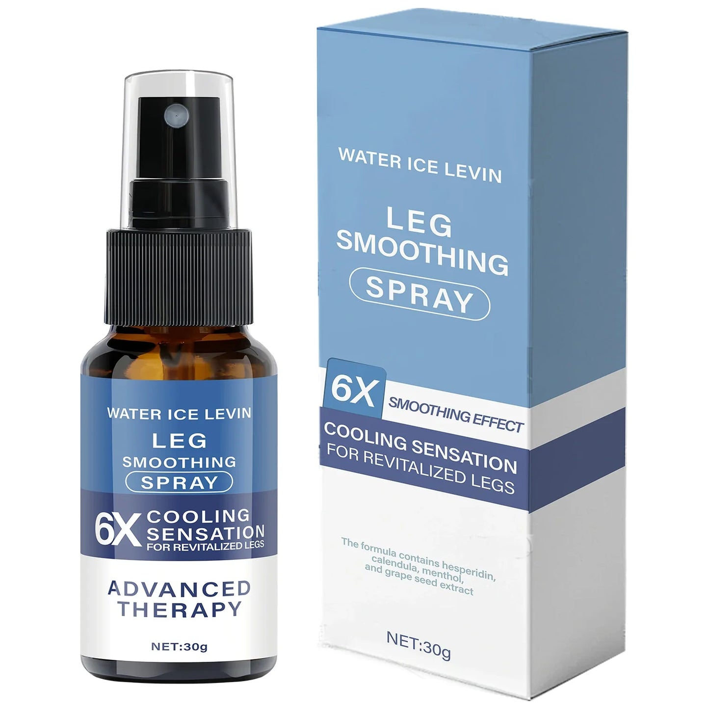 Leg Smoothing Spray – 6X Cooling, Hesperidin & Moisture | 30g