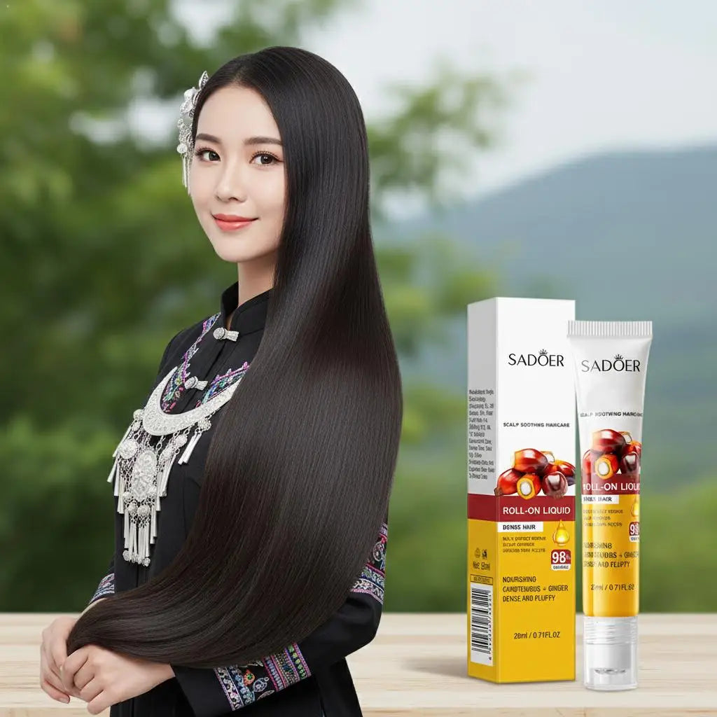 Batana Hair Roller Oil – Hair Loss, Postpartum & Scalp Relief