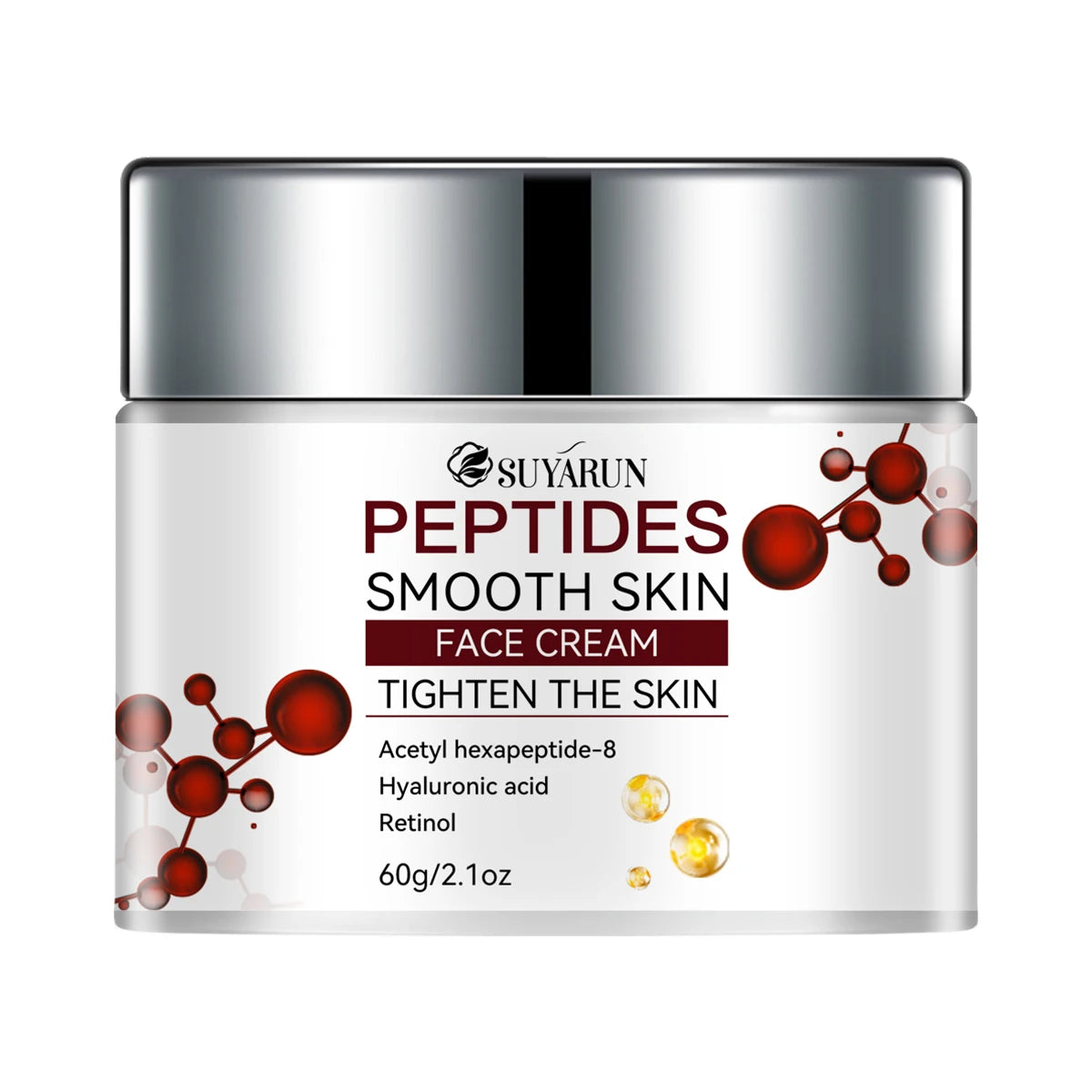 SUYARUN Niacinamide and Vitamin C Cream Whitening, Moisturizing, Fading Fine lines, Anti-aging for all skin types. Peaceful Pleasures Health and Wellness 60g