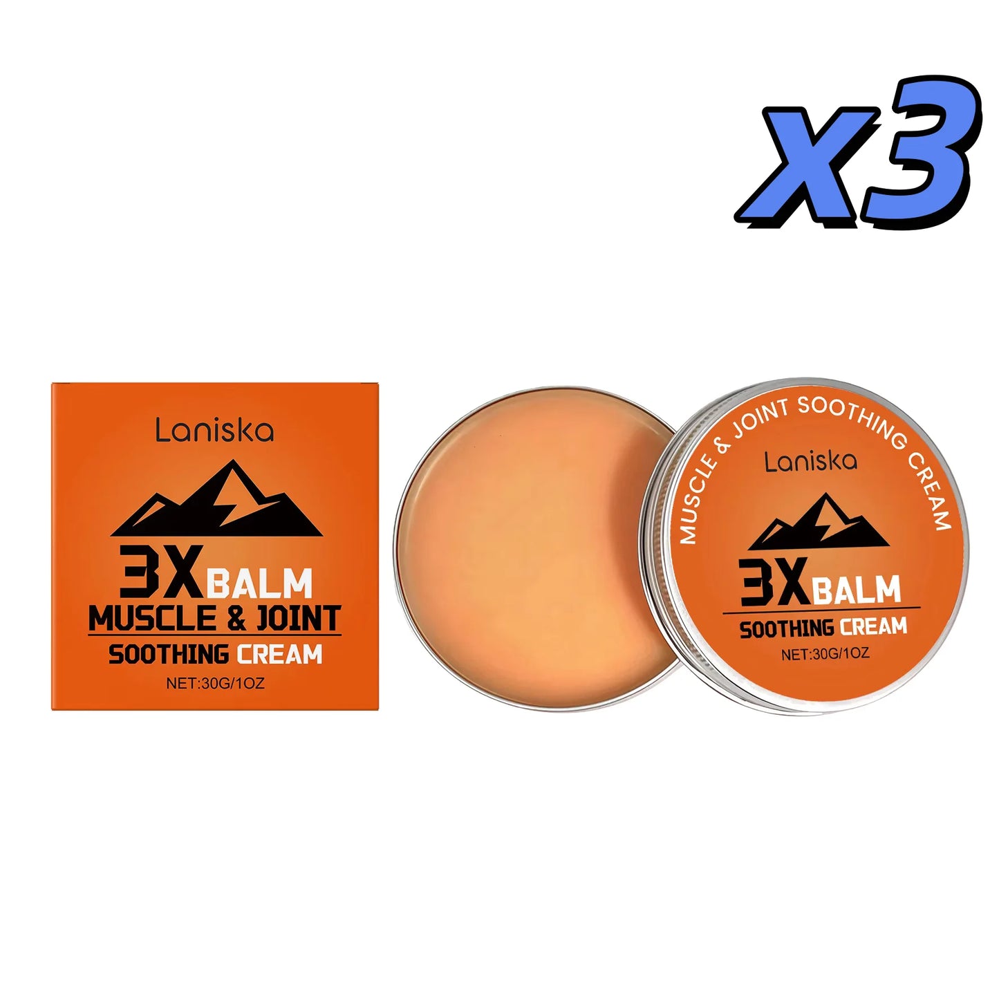 Laniska Joint & Muscle Relief Balm – Knee, Shoulder & Leg Cream
