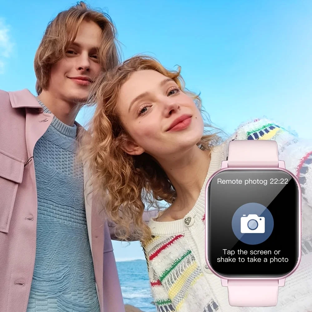ERUN Premium Smart Watch – Multi-Sport, Call & Music Control