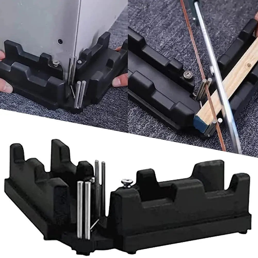 Bevel Gauge And Mitre Box 2-in-1 Mitre Measuring Cutting Tool Measure Bevels And Miter Sawing Angle Cutting Tool For Baseboards Peaceful Pleasures Health and Wellness